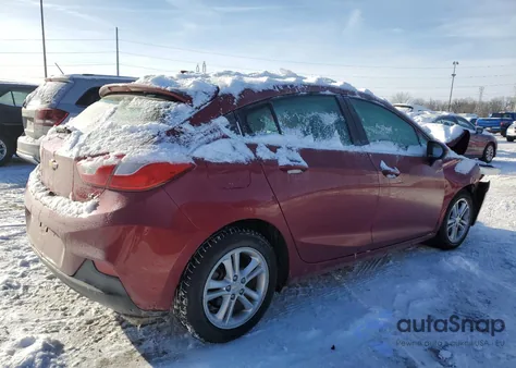 2018 Chevrolet Cruze Lt Auto из США, поврежденный, VIN 3G1BE6SM6JS642142